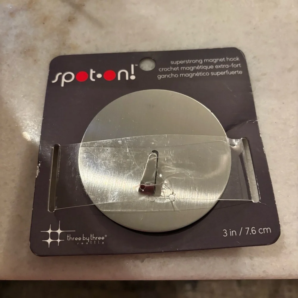 Silver Magnet Hook